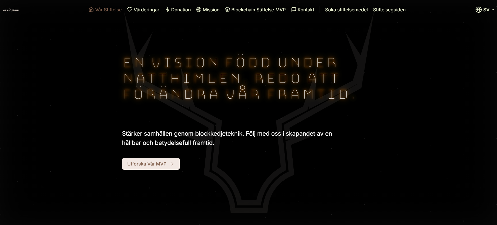 HEIMLANDR.ORG, Stiftelse och styrning